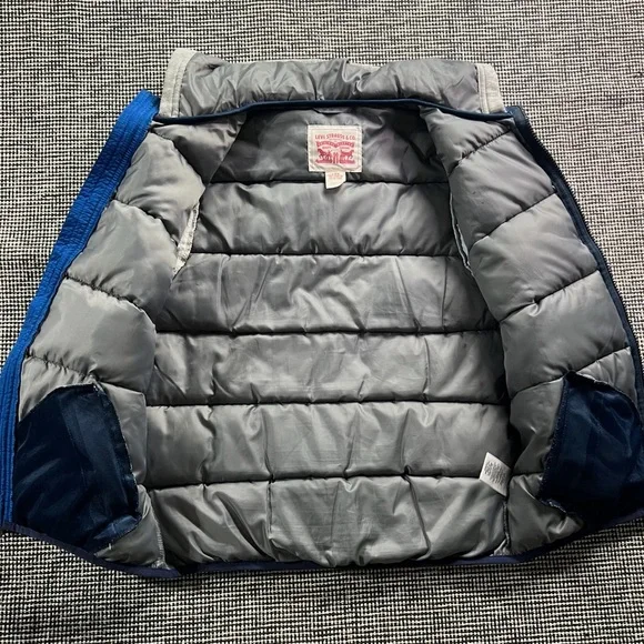 Levi’s Jacket Puffer Coat Youth Boys 12-13 Years Old Retro Style - Picture 8 of 12